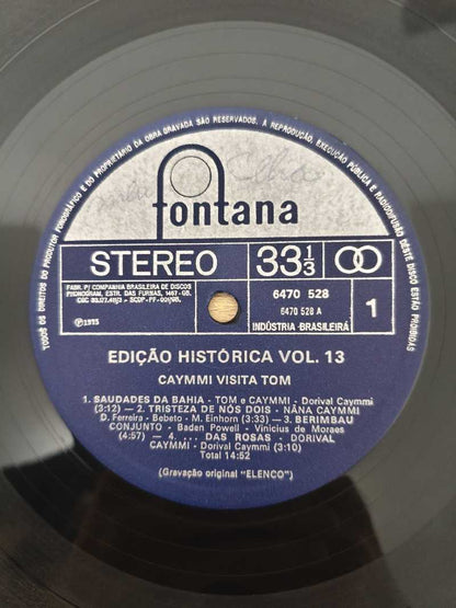 Lp Vinil Dorival Caymmi Visita Tom Jobim