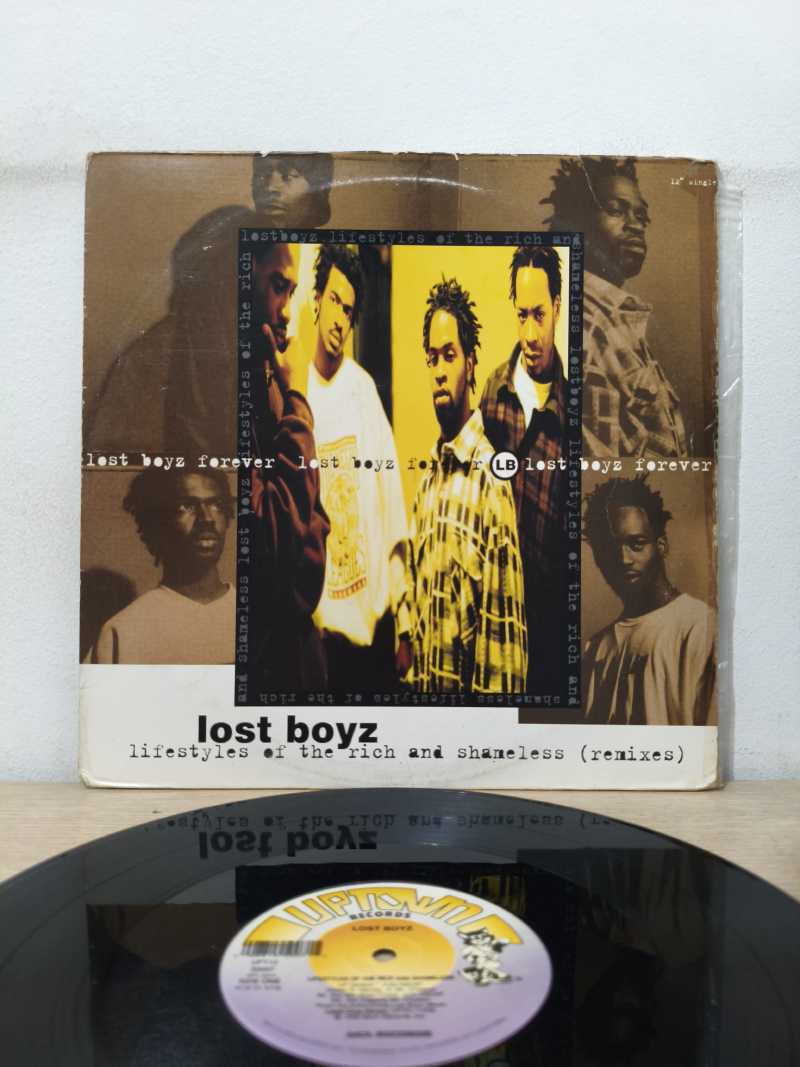 Lp Vinil Lost Boyz Lifestyles Rich and Shameless Importado