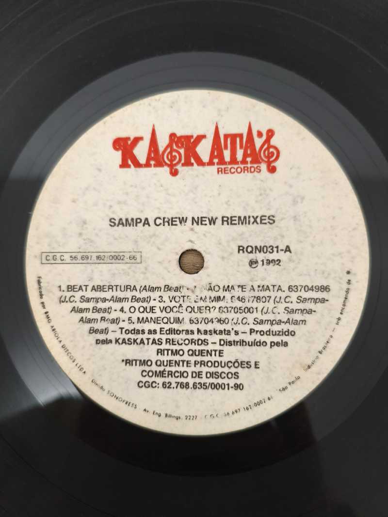 Lp Vinil Sampa Crew Super Remixes