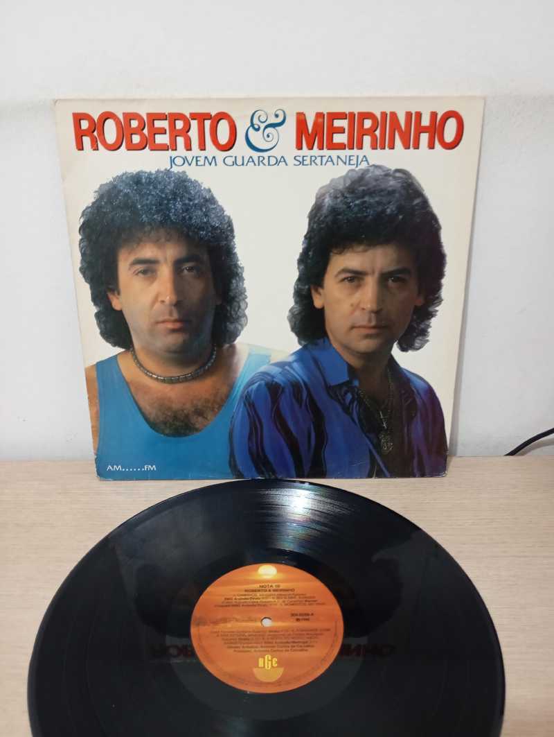 Lp Vinil Roberto e Meirinho Jovem Guarda Sertaneja