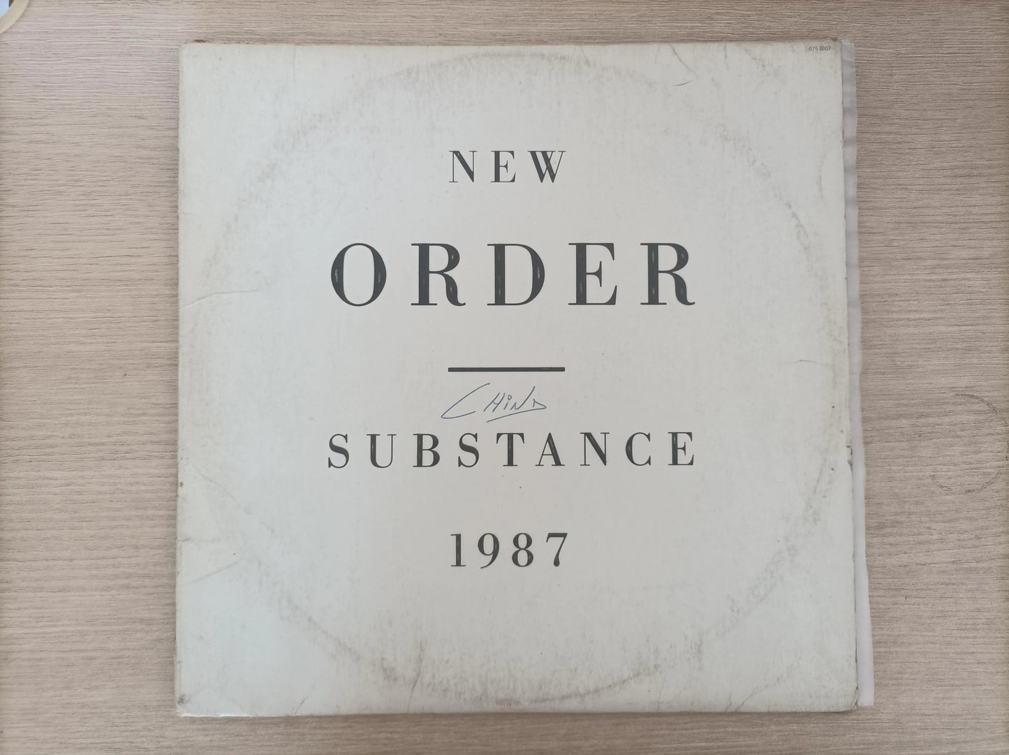 Disco Vinil Substance New Order Duplo Com Encartes A