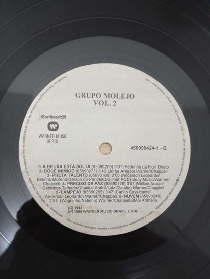 Lp Vinil Grupo Molejo Volume 2
