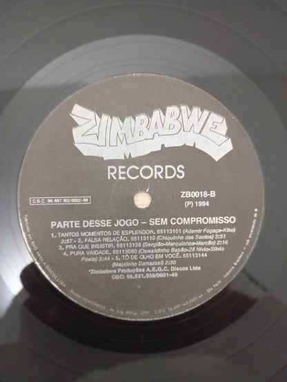 Lp Vinil Grupo Sem Compromisso Parte Desse Jogo