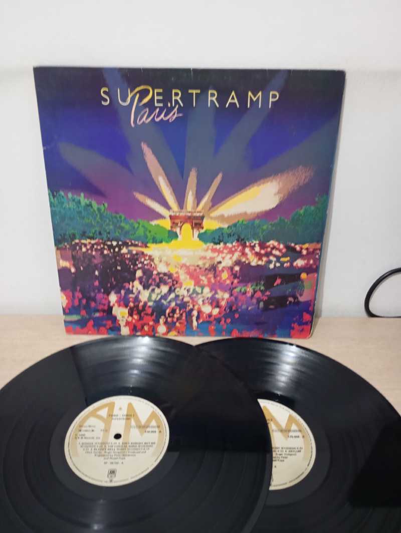 Lp Vinil Supertramp Paris Duplo