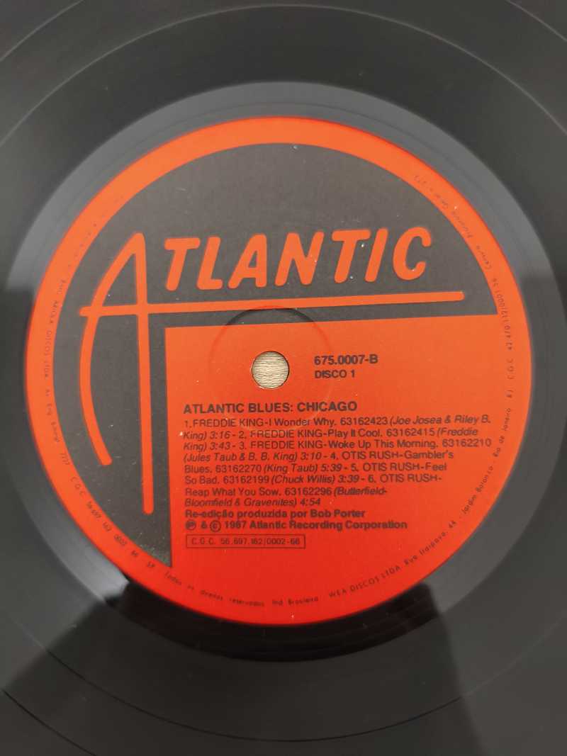 Lp Vinil Atlantic Blues Chicago Duplo