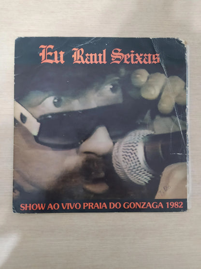 Lp Vinil Raul Seixas Eu Raul Seixas Praia Do Gonzaga, Leia
