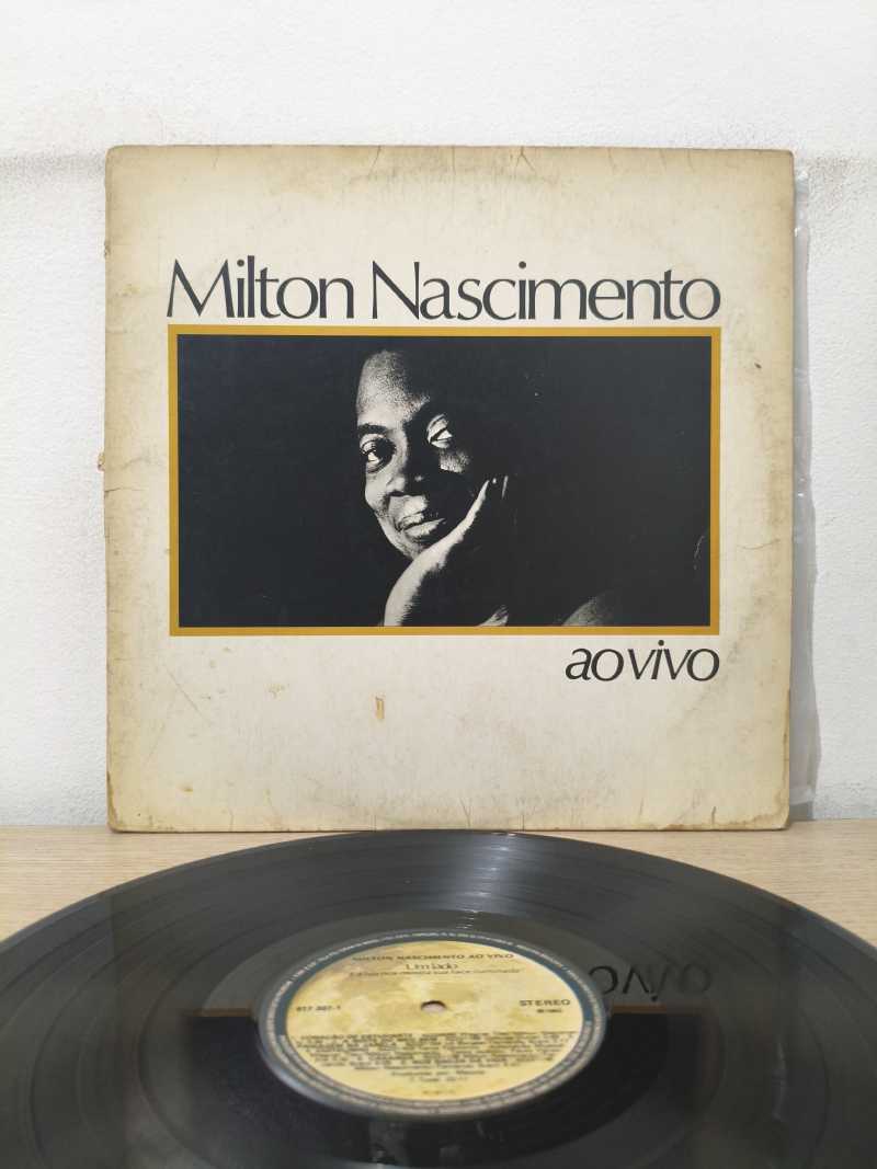 Lp Vinil Milton Nascimento Ao Vivo Capa Dupla