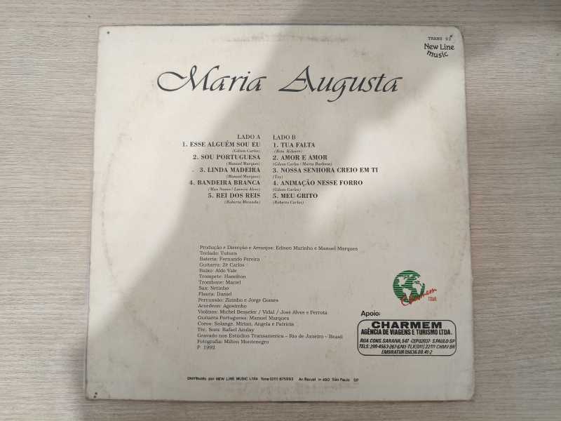 Lp Vinil Maria Augusta 1993