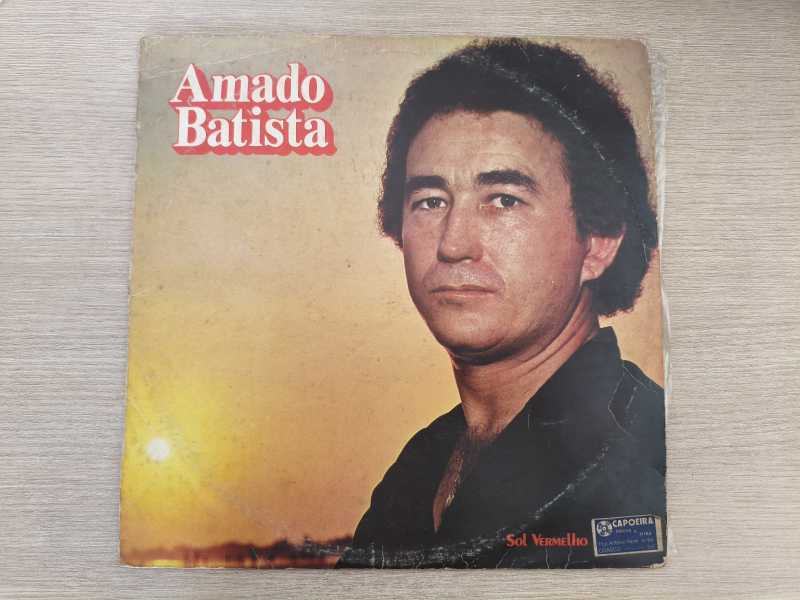 Lp Vinil Amado Batista Sol Vermelho