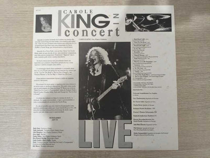 Lp Vinil Carole King In Concert Com Encarte