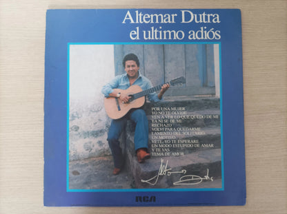 Lp Vinil Altemar Dutra El Ultimo Adiós