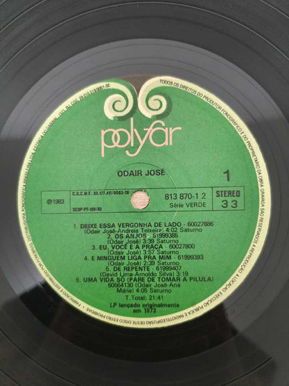 Lp Vinil Odair José 1983