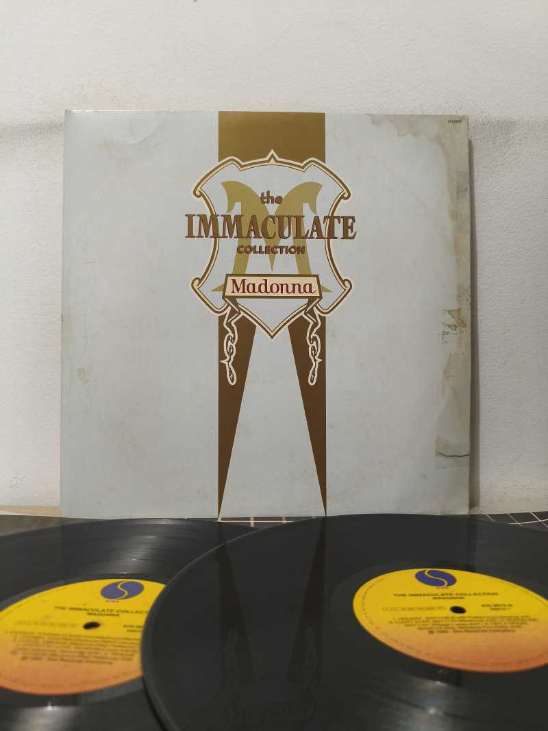 Lp Vinil Madonna The Immaculate Collection Duplo C/ Encartes