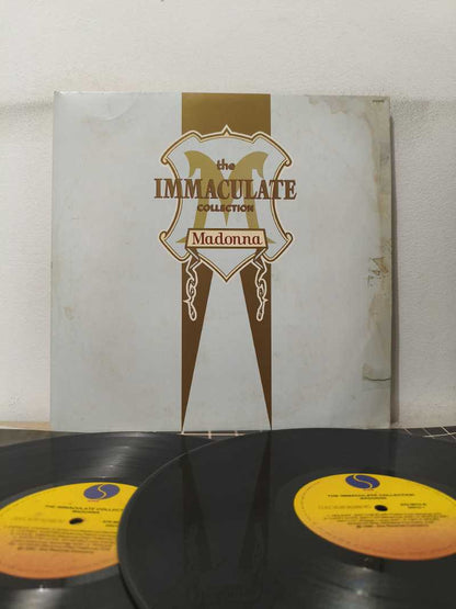 Lp Vinil Madonna The Immaculate Collection Duplo C/ Encartes
