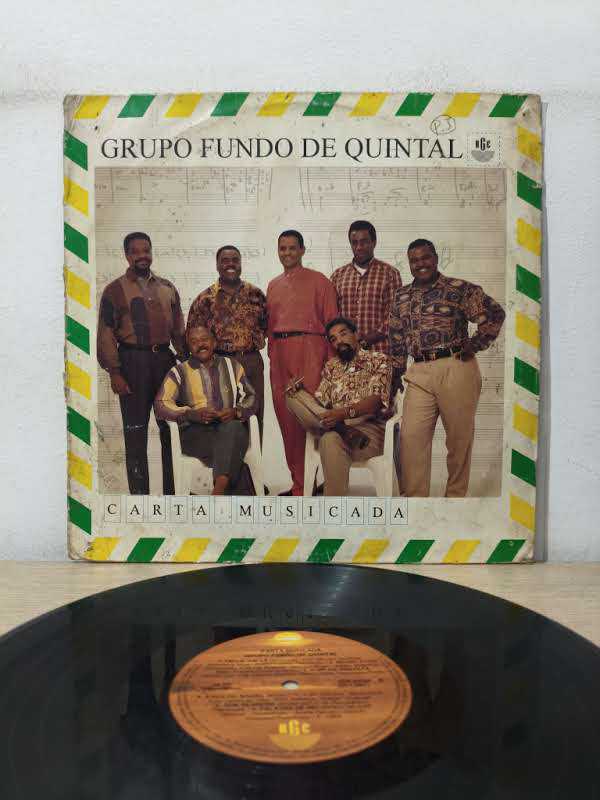 Lp Vinil Fundo De Quintal Carta Musicada, Leia