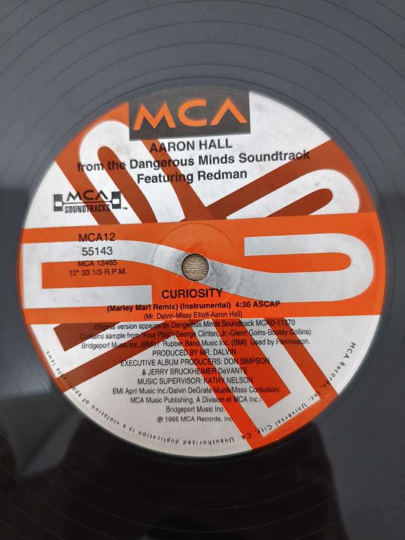 Lp Vinil Aaron Hall Curiosity Importado
