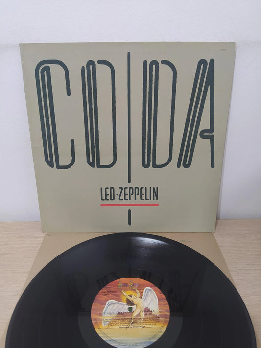 Lp Vinil Led Zeppelin Coda Capa Dupla Com Encarte