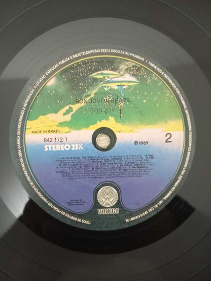 Lp Vinil Bon Jovi In Brazil