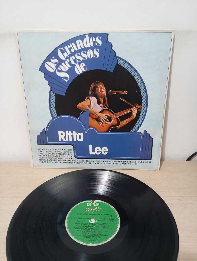 Lp Vinil Rita Lee Os Grandes Sucessos De Ritta Lee