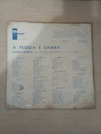 Lp Vinil Isaura Garcia A Pedida É Samba