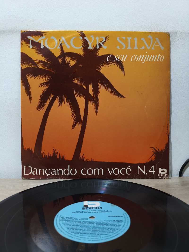 Lp Vinil Moacyr Silva Dançando com você N.4