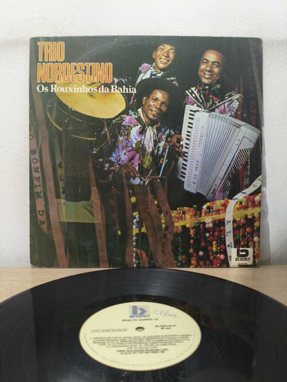 Lp Vinil Trio Nordestino Os Rouxinhos Da Bahia