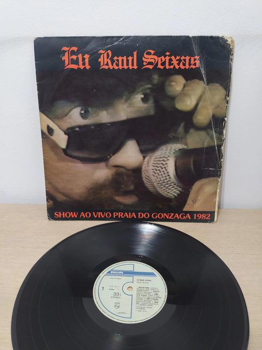 Lp Vinil Raul Seixas Eu Raul Seixas Praia Do Gonzaga, Leia