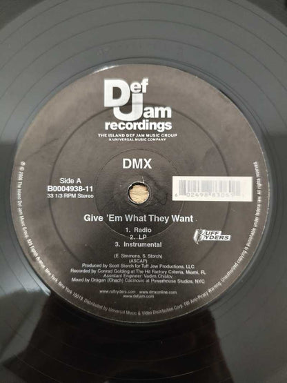 Lp Vinil DMX Give 'Em What They Want Pump Ya Fist Importado
