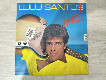 Lp Vinil Lulu Santos Tudo Azul Com Encarte