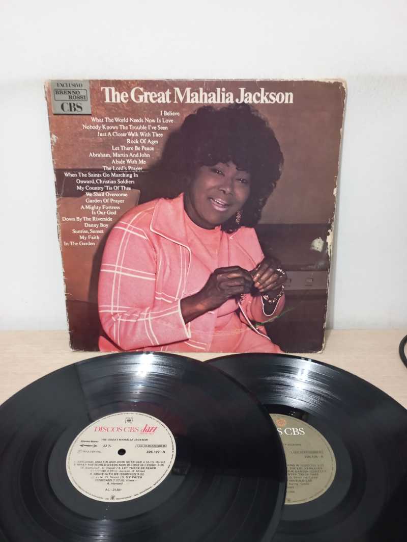 Lp Vinil Mahalia Jackson The Great Mahalia Jackson Duplo