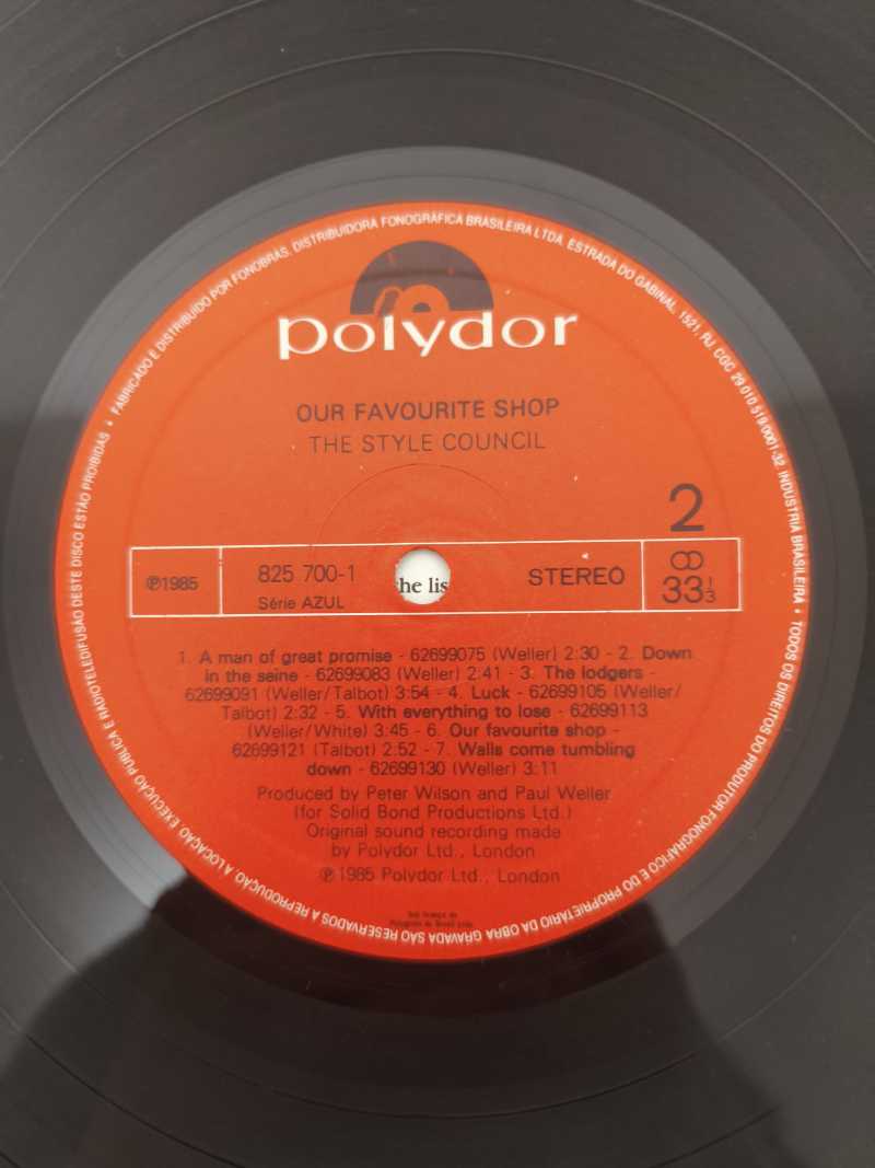 Lp Vinil The Style Council Our Favourite Shop