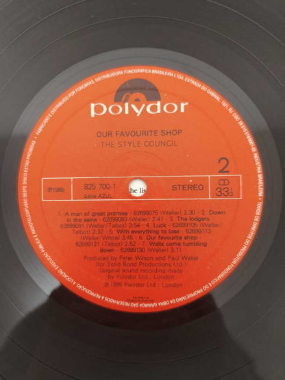 Lp Vinil The Style Council Our Favourite Shop