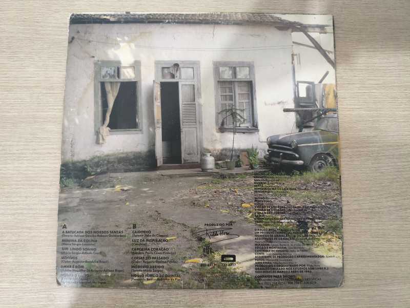 Lp Vinil Fundo de Quintal A Batucada Dos Nossos Tantãs Leia
