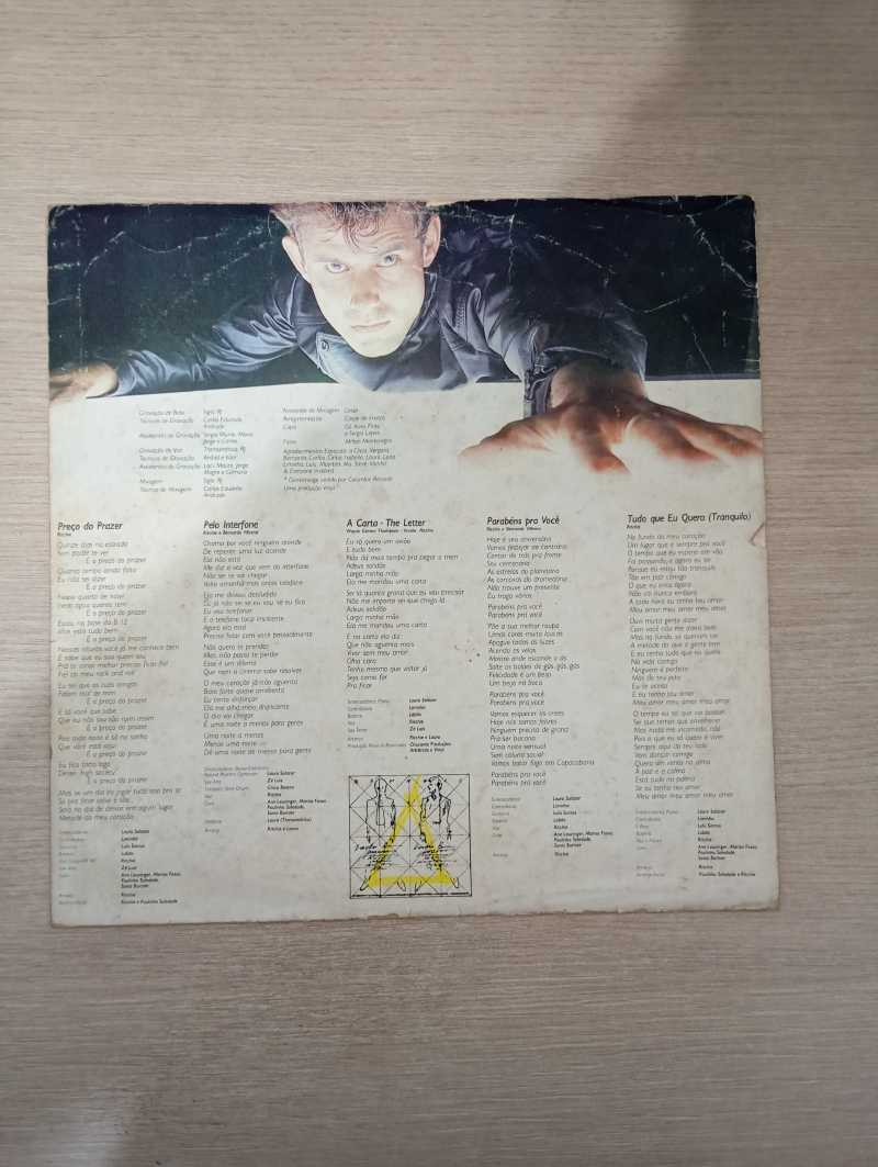 Lp Vinil Ritchie Vôo De Coração Com Encarte