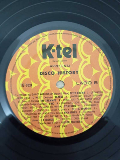Lp Vinil K-TEL Disco History