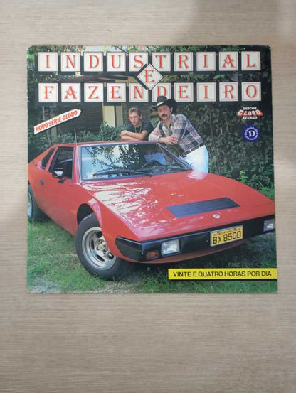 Lp Vinil Industrial e Fazendeiro Vinte Quatro Horas Dia