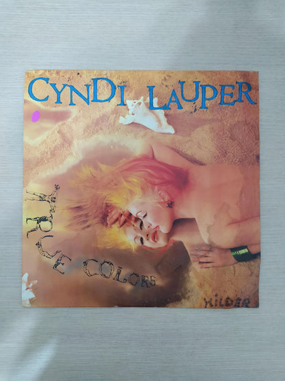 Lp Vinil Cyndi Lauper True Colors Com Encarte