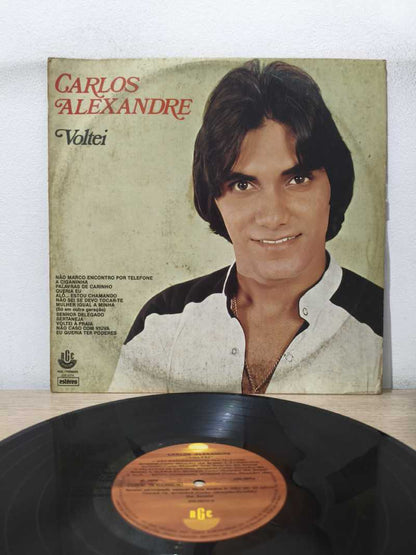 Lp Vinil Carlos Alexandre Voltei