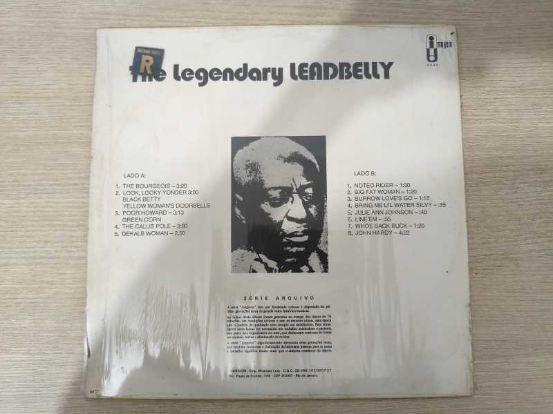 Lp Vinil Leadbelly The Legendary