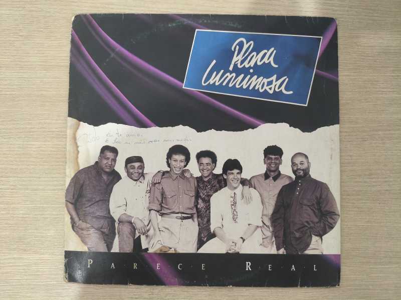 Lp Vinil Placa Luminosa Parece Real Com Encarte