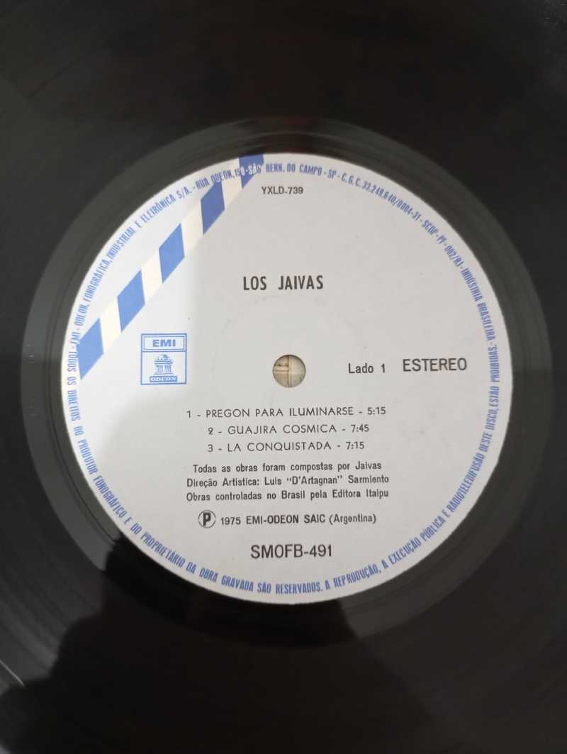 Lp Vinil Los Jaivas 1975 Com Encarte