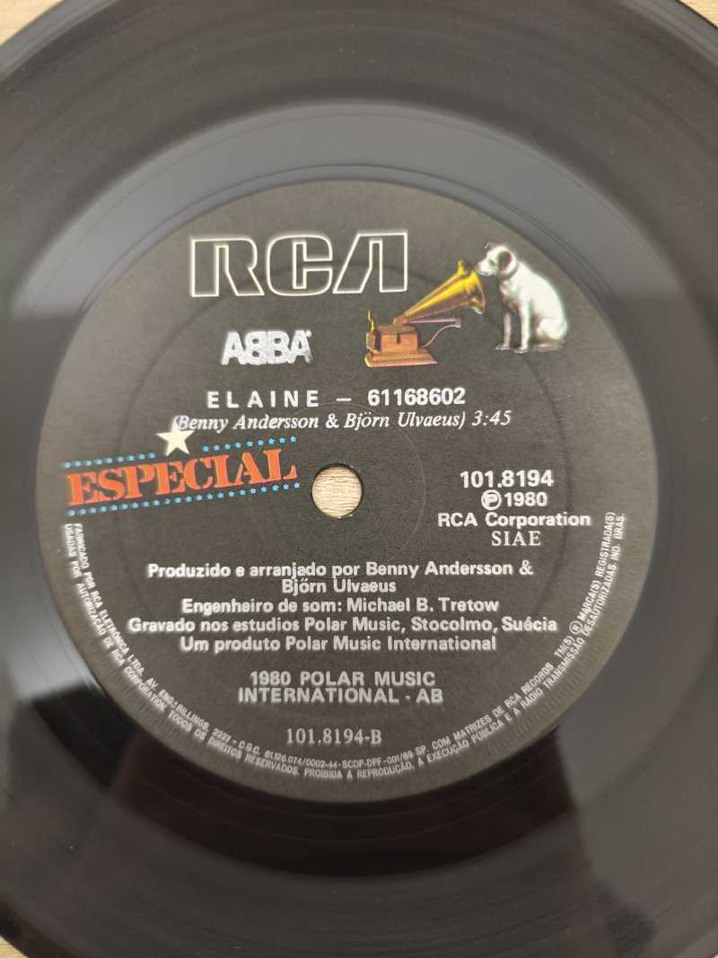 Compacto Vinil ABBA The Winner Takes It All / Elaine