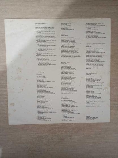 Lp Vinil John Lennon & Yoko Ono Double Fantasy Com Encarte