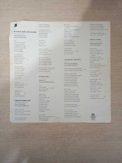 Lp Vinil Tim Maia No Ar Programa De Rádio Com Encarte