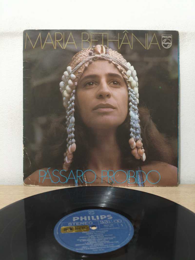 Lp Vinil Maria Bethânia Pássaro Proibido Capa Dupla