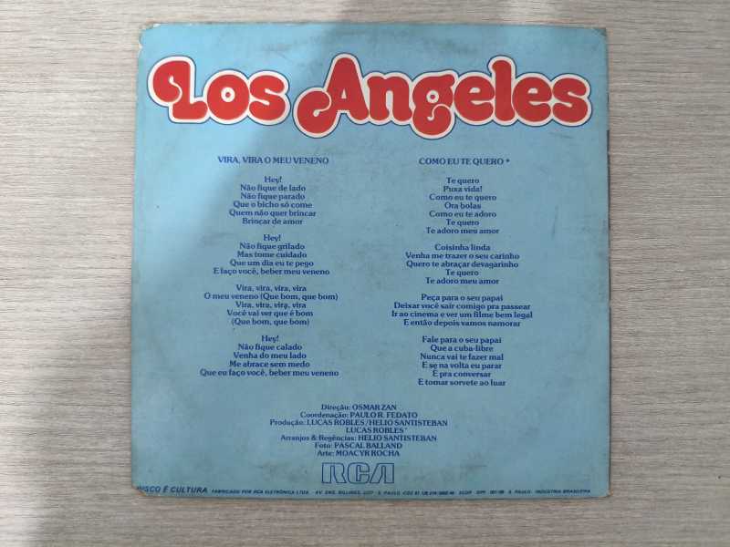 Compacto Vinil Los Angeles Vira, Vira O Meu Veneno