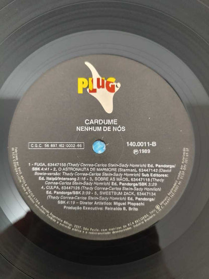 Lp Vinil Nenhum De Nós Cardume Com Encarte