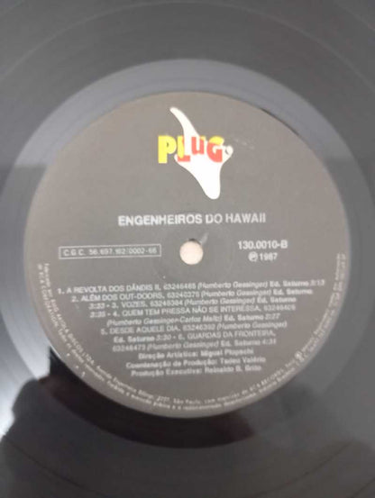 Lp Vinil Engenheiros Do Hawaii A Revolta Dos Dândis