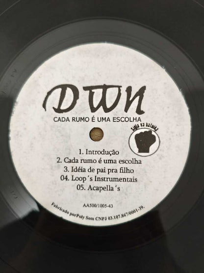 Lp Vinil DWN Cada Rumo É Uma Escolha