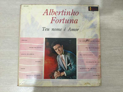 Lp Vinil Albertinho Fortuna Teu nome é amor
